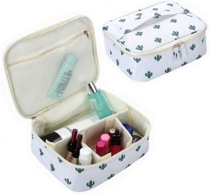4 JunNeng Makeup Bags Large Cosmetic Bag prime products hub