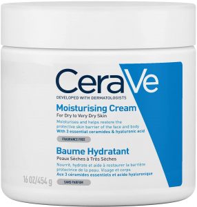 10 Best Popular Makeup Products. CeraVe Moisturising Cream prime product hub