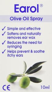 Hair Care and Beauty. Earol Ear Wax Remover Olive Oil Spray  prime products hub