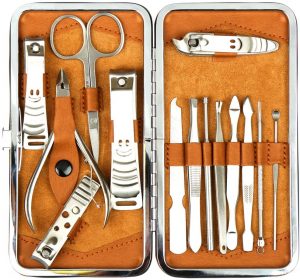 Manicure and Pedicure. H&S Nail Clippers Manicure Set Grooming Kit for Thick Nails prime products hub