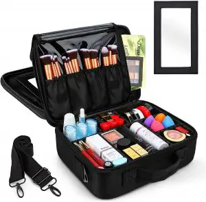 InnoGear Makeup Bag, Portable Large Space Makeup Case prime products hub