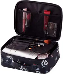 affordable Cosmetic Makeup bags JunNeng Makeup Bags Large Cosmetic Bag