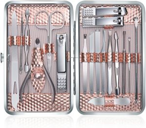 5 Keiby Citom Manicure Set 18pcs Professional Nail Clippers Kit prime products hub