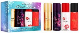 Top 10 Best Women's Fragrance sets. Mini Galore Gift Set, 4X 50ml Body Fragrance, Travel Size prime products hub