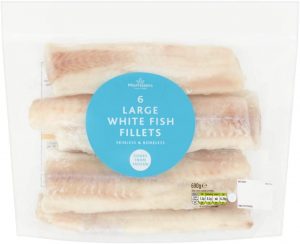 Morrisons 6 Large White Fish Fillets prime products hub