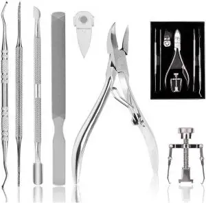 Manicure and Pedicure. Toenail Clippers Set 7Pcs prime products hub