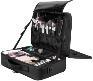 Travel Makeup Case, Luxspire Multilayer Cosmetic prime products hub