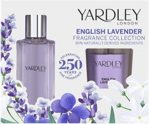 Yardley London English Lavender EDT and Candle Set prime products hub Top 10 Best Affordable Women's Fragrance Sets
