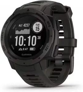 Garmin Instinct Rugged Outdoor Smartwatch, Built-in Sports Apps