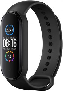 Top 10 Best Fitness Trackers. Xiaomi Mi Band 5 Black Health and Fitness Tracker